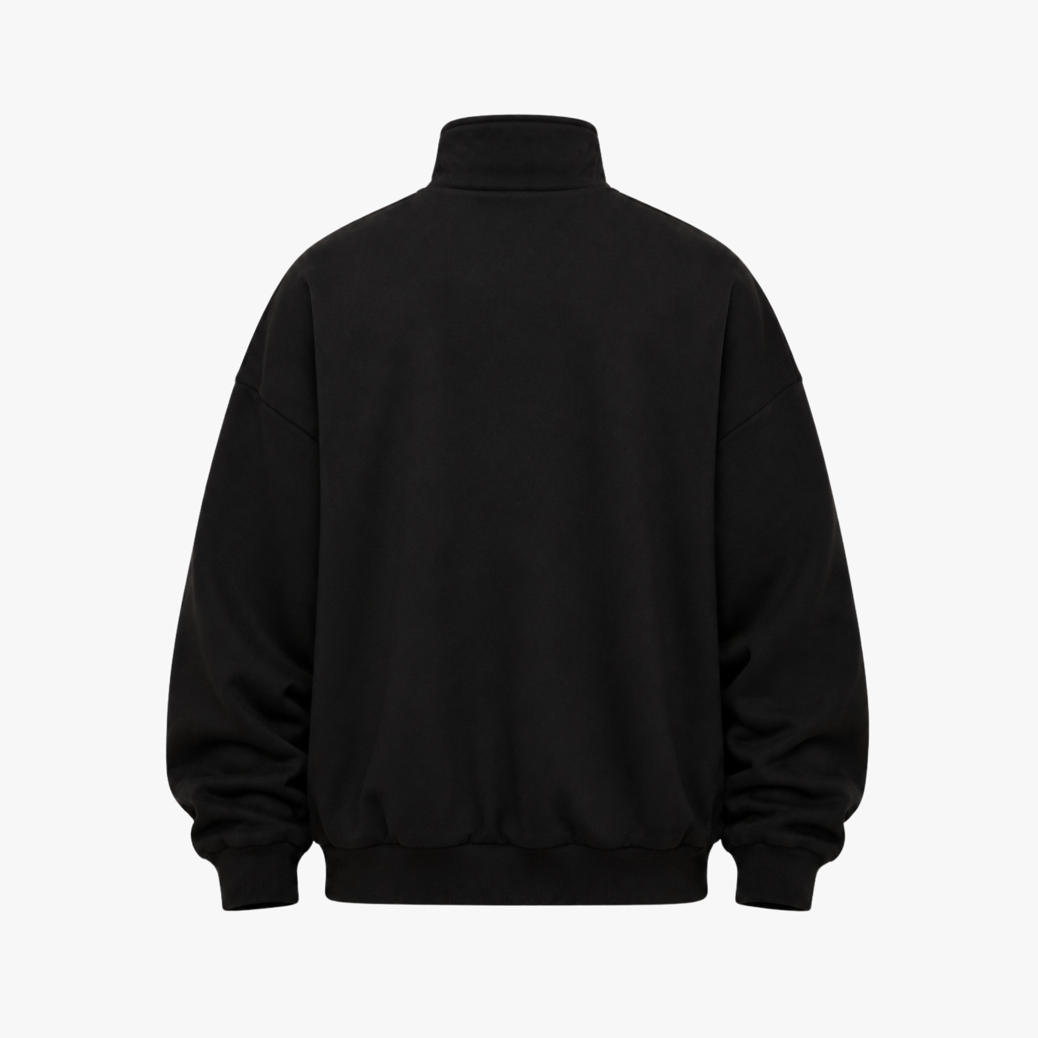 COZY COLE ZIPPER - BLACK