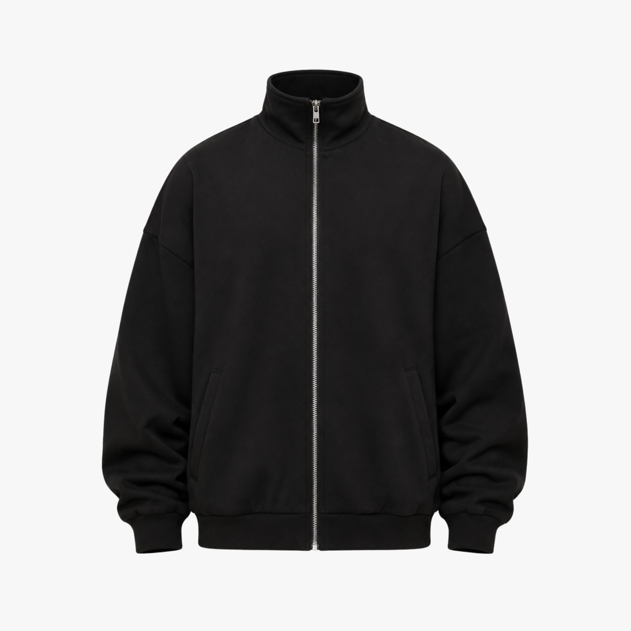 COZY COLE ZIPPER - BLACK