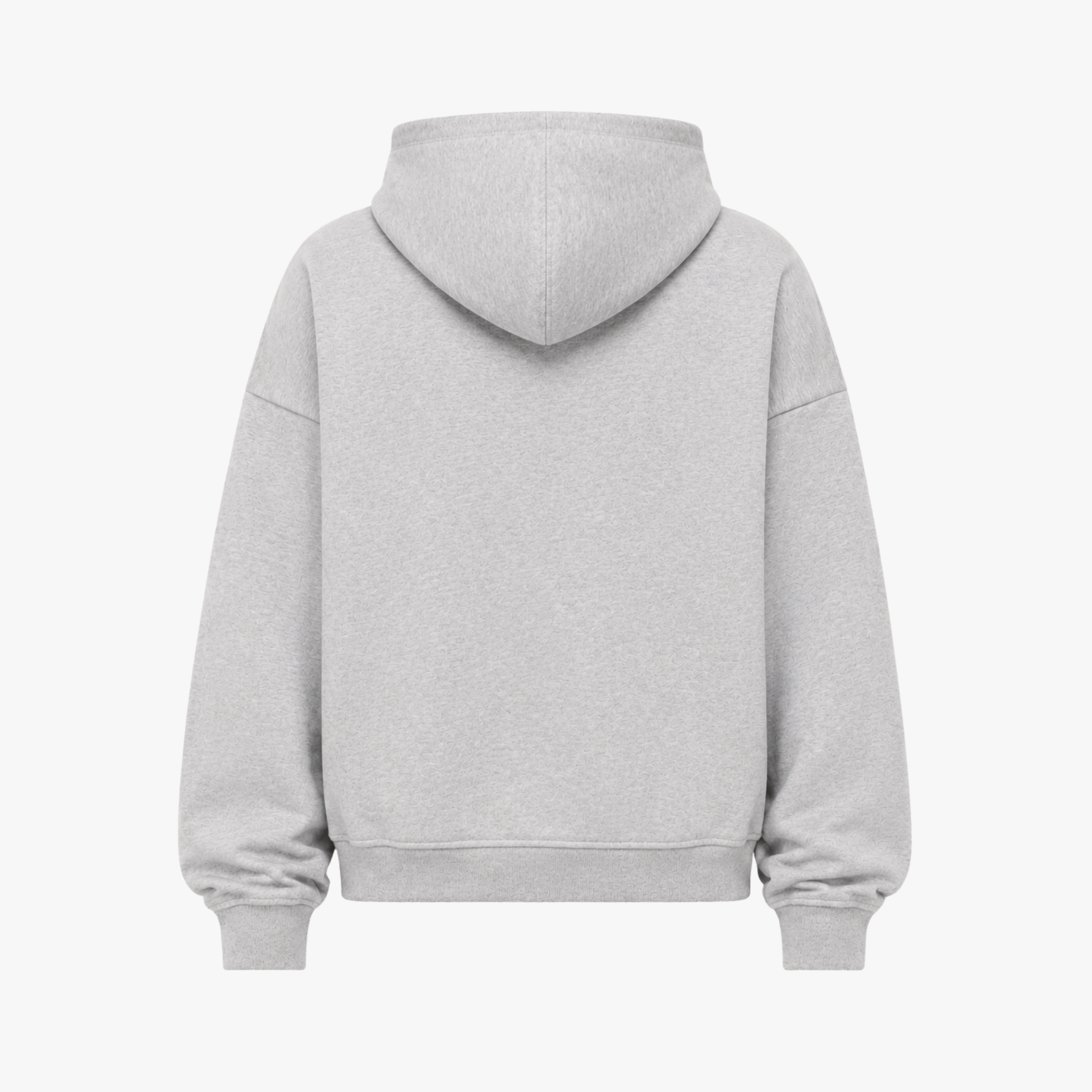 COZY ZIPPED HOODIE - GREY